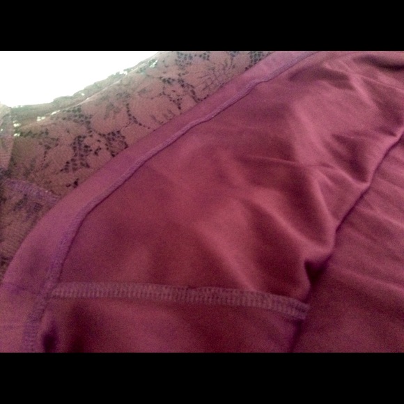 FOREVER 21 Purple Lace Skater Skirt, Size US25/4 - Picture 4 of 6